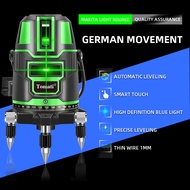 5 Lines 6 Point Adjustable Laser Level 360° Rotary Cross Self Leveling Measuring Tool Set Line Measu