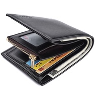 ✅High Quality Wallet For Men's,PU Leather Wallet With Zipper pocket- Best Gift for men