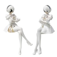 Mechanical Era Yohal White No. 2 B Type 2B Game Peripheral Car Chassis Decoration Doll Figure Model