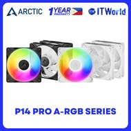 Arctic P14 Pro A-RGB Series 140mm PWM 3-Pack Daisy-Chain Fan ACFAN00320A / ACFAN00321A itw