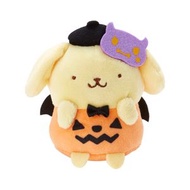 SANRIO - Pompompurin 布甸狗 日版 萬聖節 halloween 迷你 沙包 毛絨 公仔 娃娃 玩偶 擺件 布偶 毛公仔 南瓜 衣服 蝙蝠 造型 布丁狗 (2021halloween