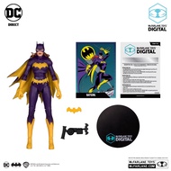 McFarlane Batgirl in purple battle suit 7-inch action figure