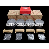 OEM TOYOTA 1JZ PISTON KIT SET 86MM MITSUBISHI 4G63 EVO1-9