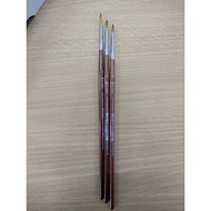 Artish Brush no. 0 Round Angular Flat / Round Angular Flat Painting Brush no. 0