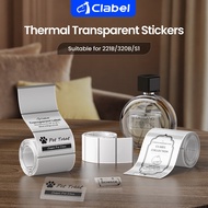 [Ready Stock] CLABEL Transparent Thermal Sticker Label Waterproof Oil-proof for S1 / 320B / 221B Sti