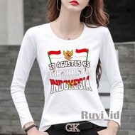 MERAH Independence Day 2025 Women's T-shirts, Indonesian Flag, Healthy Street, Independence Day T-sh