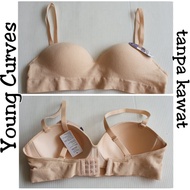 Young curves 1/2 cup Wireless Bra-10275