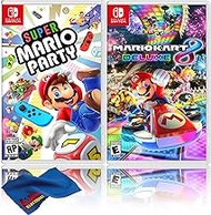 Super Mario Party + Mario Kart 8 Deluxe - Two Game Bundle - Nintendo Switch