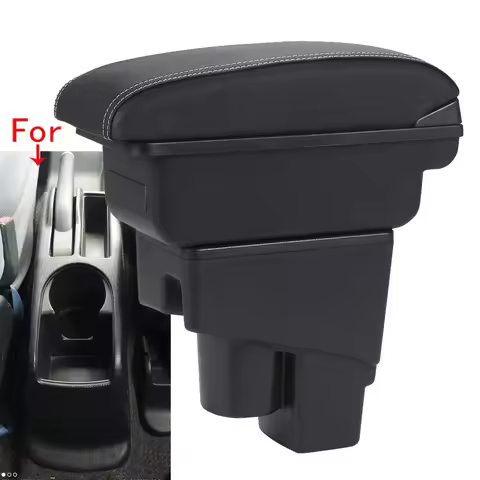 For Honda Jazz Armrest For Honda Fit Jazz 1 2003-2007 Car Armrest Box Retrofit Accessorie Car Storag