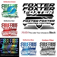 Make Your Mountain Bike Stand Out with FOXTER Carbon Fiber Stickers and Decals