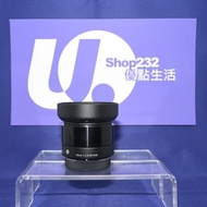 『Trade In優惠』新淨 Sigma 19mm F2.8 DC DN For M4/3 Micro43 Art系列 輕巧定焦 F2.8大光圈 半幅鏡 等效38mm Micro4/3 M4/3 OM