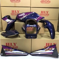 RXZ HLY BODY COVER SET COVERSET Y764 PURPLE TERUNG UNGU DVC WITH BUBBLE WRAP RXZ COVERSET