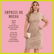 ✼ 🅿 ┇ ↔ Challastore HQ EMPRESS FORMAL DRESS wedding ninang dress wedding dress lace dress graduati