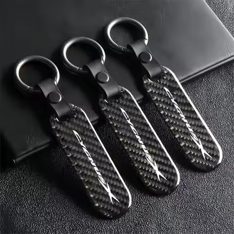 Motorcycle Key chain Carbon Fiber Keychain For YAMAHA CYGNUSX 125 CYGNUS X 125 SMAX 155 BWS R125 202