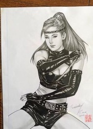 叶精 鳥山明 池上遼一親筆簽名畫馬榮成黃玉郎邱福龍