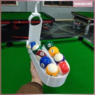 [BububuMY] Snooker Training Rack Easy to Use Billiards Training Tool Pool Ball Rack Hold 9 Balls for
