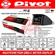 PIVOT MK-6 Car OBD-2 Meter Display Multifunction OBD 2 Head Up Display Meter