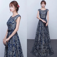 Glitter Sleeveless Prom Dress