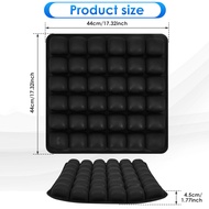 Inflatable Seat Cushion 3D Air Bags Travel Cushion Lightweight Breathable Anti Pressure Ulcer Cushio