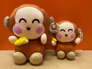 可愛Monkichi 猴子絹布公仔（Sanrio)