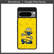 Google Casing Case PIXEL 9 8 7 7a 6 6a 5 4 4A 5G 4G Pro XL Minions LZ0296