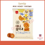 [ Samlip]  Mini Honey YAKGWA 20P (140g) 653Kcal   1BAG/ 3BAG  Korean Traditional Sweets