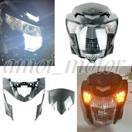 RAIDER R150FI R150 FI HEAD LAMP HEADLIGHT WITH COWLING R150 FI HEAD LAMP FRAME HEAD LAMP COVER RAIDE