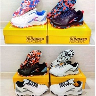 Hundred HNDRD GALAXY Badminton Shoes Pro Max Original Ready Size 33-43