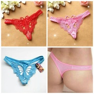 [Ready Stock] New Shinny diamond women Thong sexy gstring panty t-back