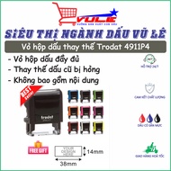 [VIP] Replacement stamp box cover for name stamp size 14x38mm (Trodat 4911P4 )