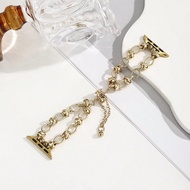 1pc Handmade O-Link Stainless Steel Watch Band Strap Fits For 38/40/41mm 42/44/45/46/49mm Series 10-