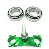 320/28+32006 Motorcycle Steering Bearing System Steering Parts Rod Taper Bearing Kit Steel For KAWAS