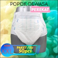 Adult Diapers/Diapers Adhesive Size XXL Contents 50pcs
