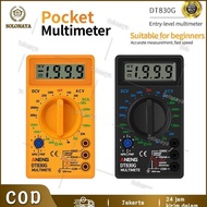 Avo Meter Multitester Avometer Multi Tester Multimeter Digital Dt-830G Paket Lengkap Multimeter Digi