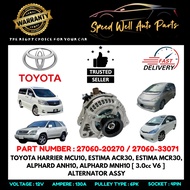 [ TOYOTA ALTERNATOR ] TOYOTA HARRIER MCU10, ESTIMA ACR30, MCR30, ALPHARD ANH10, MNH10 (3.0cc V6) ALT
