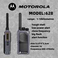 MOTOROLA 628 Walkie Talkie Portable Two-Way Radio UHF Transceiver set (NTC Type Approved)walkie-talk