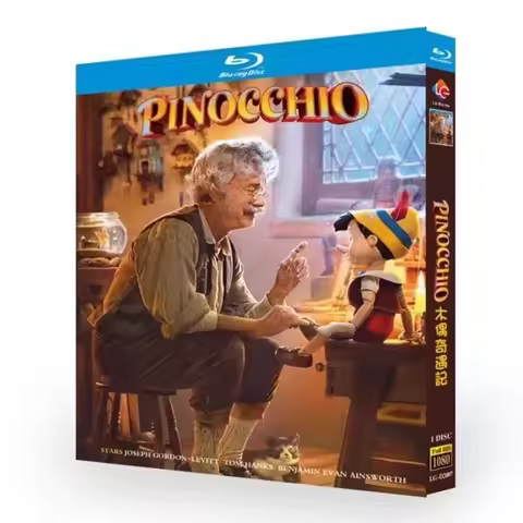 Pinocchio (2022) Blu-ray Disc DVD