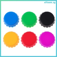 6 Pcs Can Saver Lid Beer Wine Sealing Plugs Silicone Stoppers Bottle Caps Screw Bottles Multi-purpose Covers  ellisonn