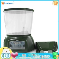 Local delivery Automatic Pond Fish Feeder Fish Food Dispenser Digital Aquarium Timer Feeder with LCD