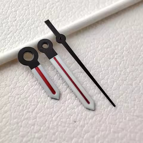 NH35 Hands Black White Red Color Matching Hand Watch Accessories Green Luminous Hands For NG34 NH35 