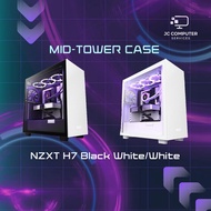 NZXT H7 Black White/White PC Computer Case Chassis