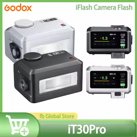 Godox iT30Pro iFlash Camera Flash TTL Auto-Exposure 2.4GHz Wireless High-speed Sync for Canon Nikon