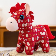 Horse Year Mascot Doll Zodiac Horse Home Decoration W3e4