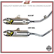 ASLI Knalpot Norifumi RV1 N4 CRF KLX WR 155 Kenalpot Motor CRF 150L