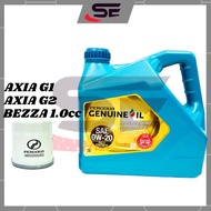 Perdua Engine Oil 0w20 Fully Synthetic Axia Engine Oil Minyak Hitam Axia Enjin Oil Original Perodua 