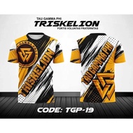 TRISKELION Brotherhood Sublimation T-shirt, Tau Gamma Phi 67th Commemorative Jersey, Unisex Breathab