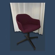 Vitra Soft Shell Burgundy  3D F  Club Chair