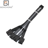 4090 600W 12VHPWR 12+4Pin to 4pcs PCI-E 8Pin GPU Graphics Video Card 16AWG PCIE 5.0 Cable RTX4090Ti 
