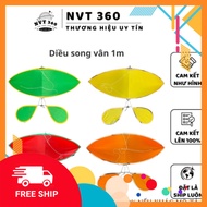 Cheap assembled mini 1m flute kite, can carry the d15 flute - Cho Lon. Store Store Store