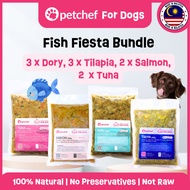Petchef Dog Food (FISH FIESTA) -Fresh Cooked| Frozen | Wet Food | Healthy | Makanan Anjing| Makanan 